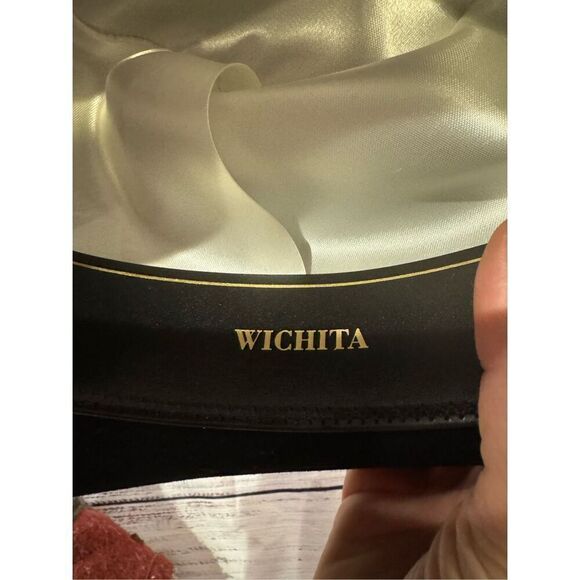 Bailey Wichita 2x cowboy hat wool size 7 excellent condition Made in USA main image 5